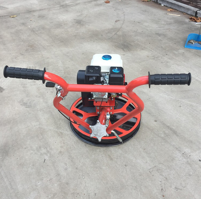 5.5 Hp Gasoline Hand Held Concrete Finishing Power Trowel With 60cm Work Diameter