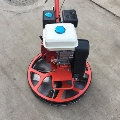 5.5 Hp Gasoline Hand Held Concrete Finishing Power Trowel With 60cm Work Diameter