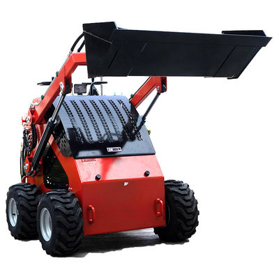 Hot Selling Skid Steer Loader Mini Track Earth-moving Skid Steer Wheel Loader With Attachments
